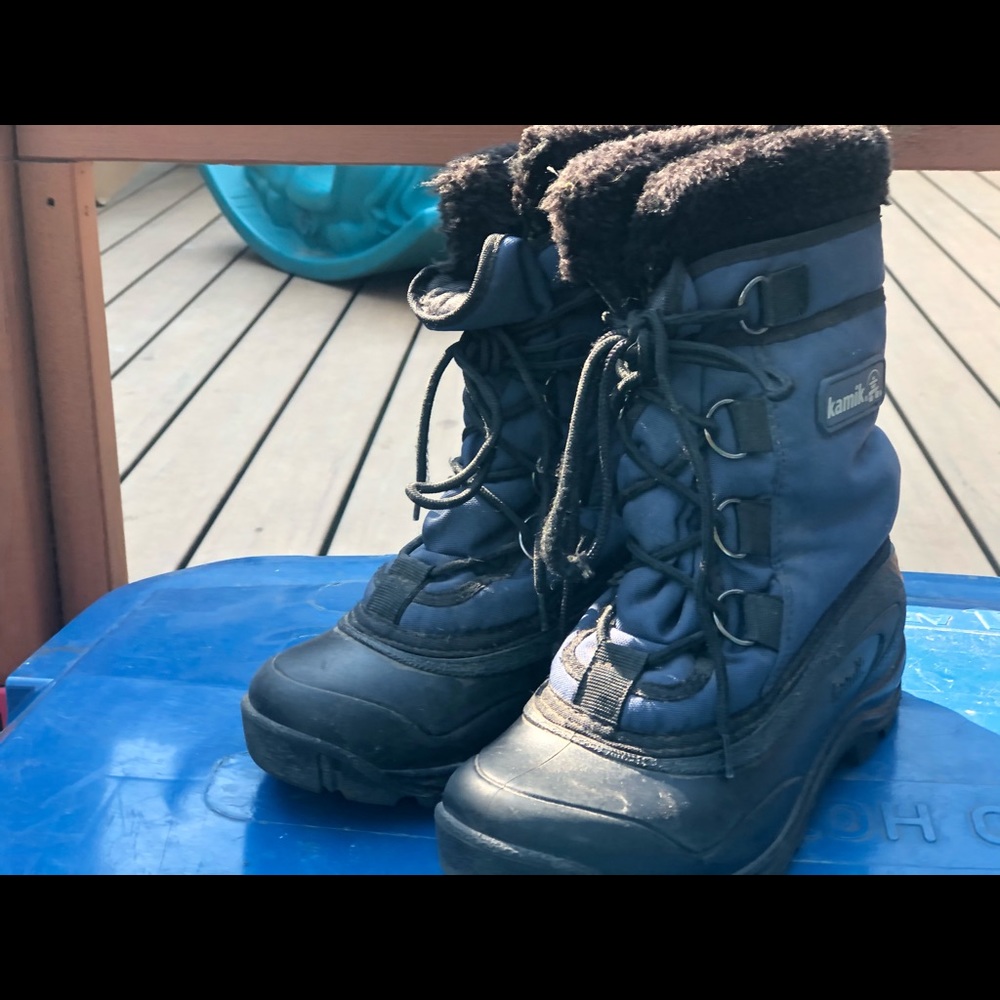 Kamik Shellback Insulated Winter Boots Size 7